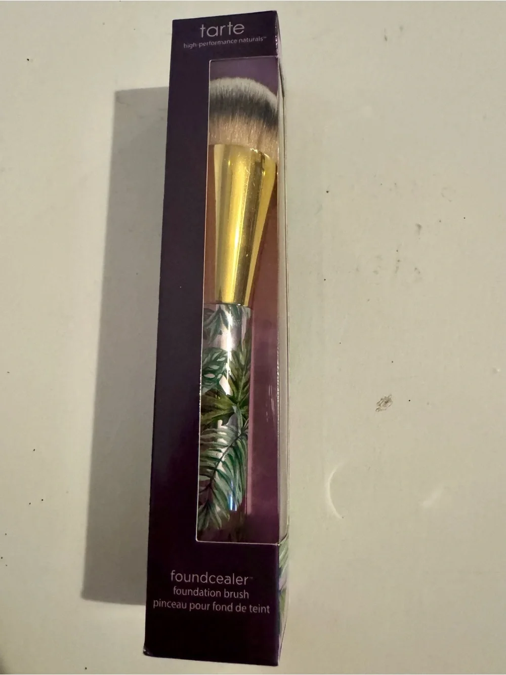 Tarte Foundcealer Foundation Brush - Green Leaf Handle